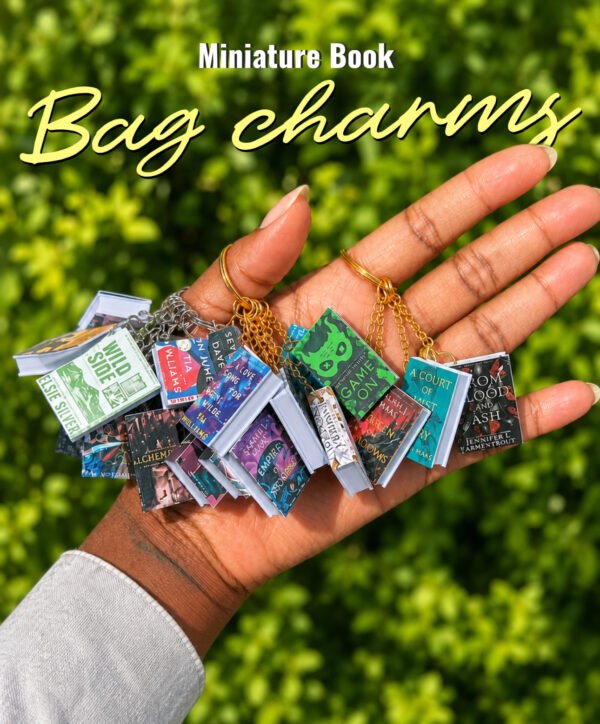 Mini Book Charms