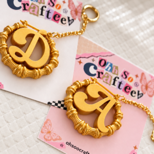 Initial Bamboo Charm